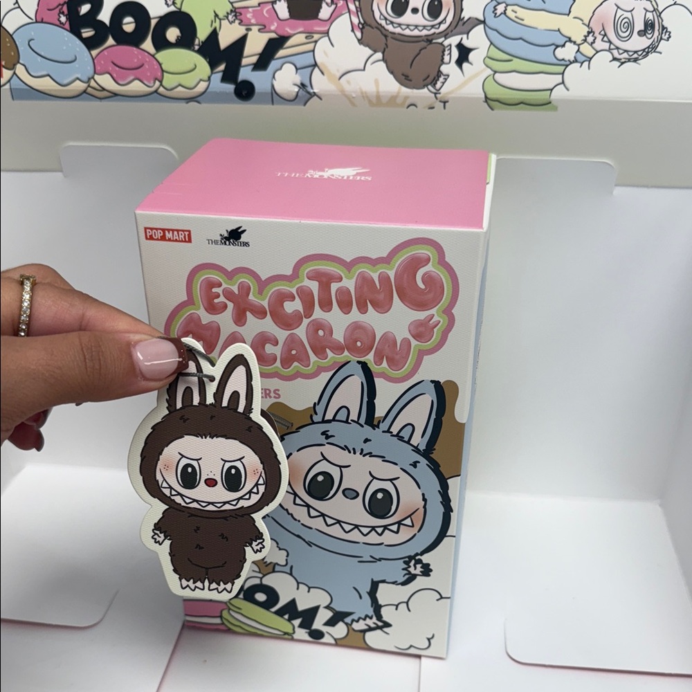 Exciting Macaron Secret chestnut cocoa by Pop Mart